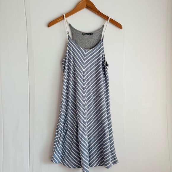 Prana Seacoast Blue and White Striped Mini Dress size small - Picture 10 of 10